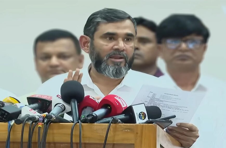 জুলাই আন্দোলনের এক নম্বর কারণ ‘পচা নির্বাচন’ : ইসি সানাউল্লাহ
