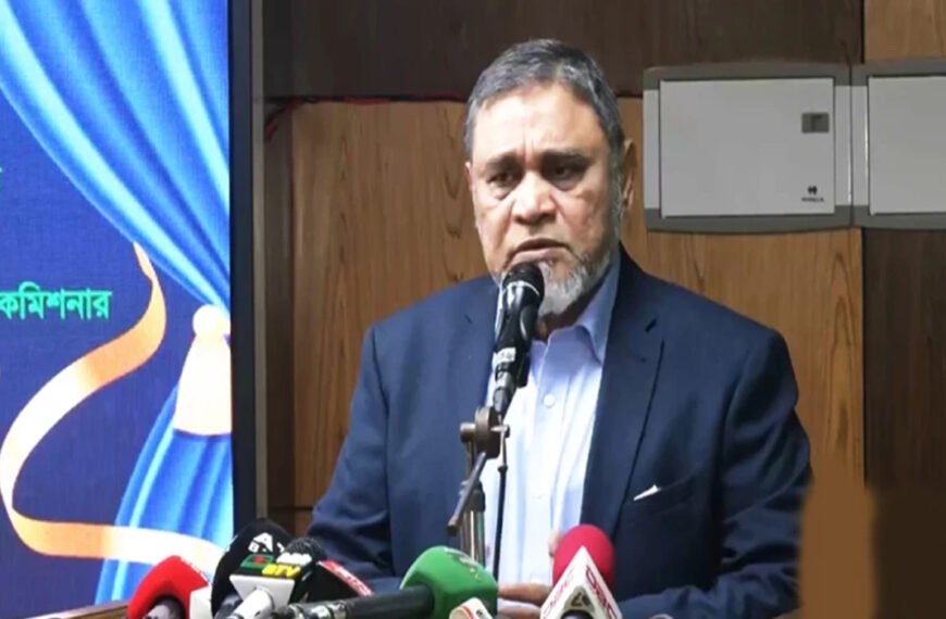 এবারের নির্বাচনকে জীবনের শেষ সুযোগ হিসেবে নিয়েছি: সিইসি