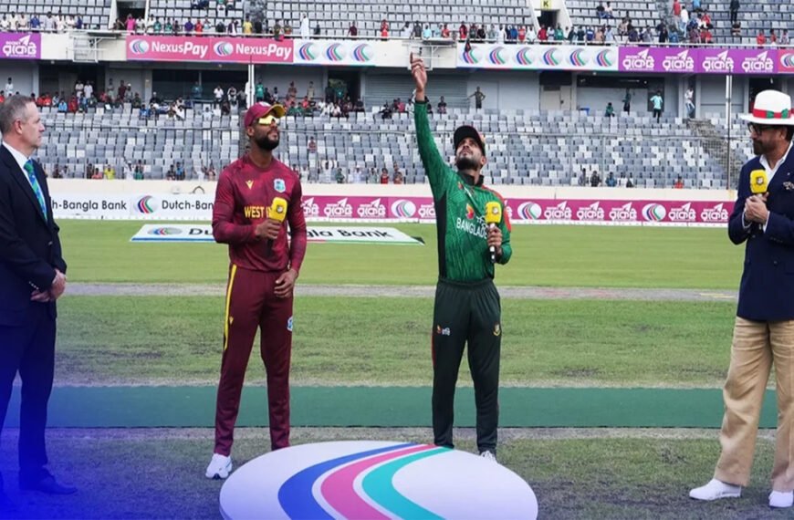 তৃতীয় ওয়ানডেতে টসে জিতে ব্যাটিংয়ে বাংলাদেশ