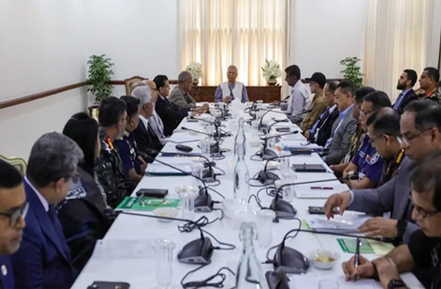 ১৫ নভেম্বরের মধ্যে নির্বাচনের প্রস্তুতি শেষ করার নির্দেশ প্রধান উপদেষ্টার