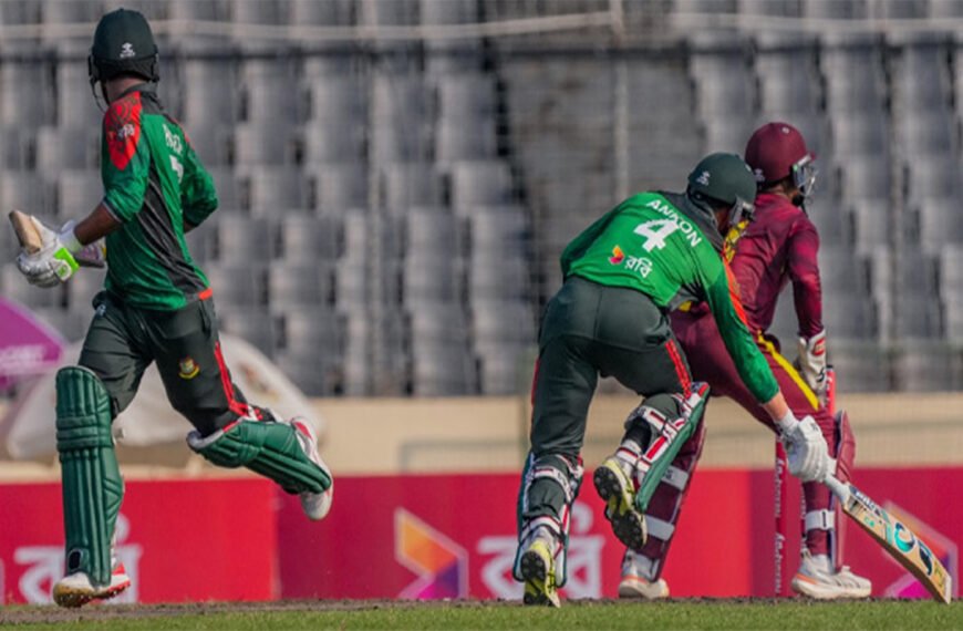 মিরপুরে ২০৭ রানে অলআউট বাংলাদেশ