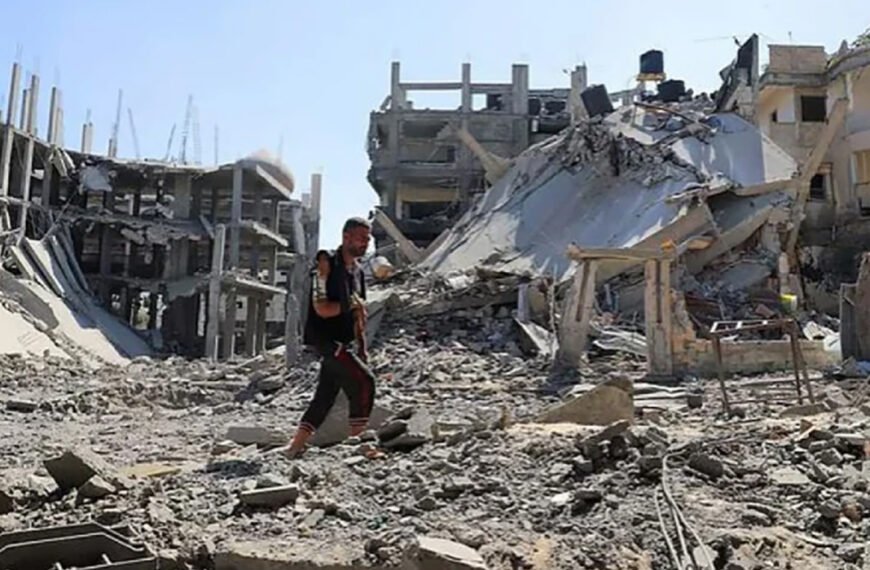 যুদ্ধবিরতি চুক্তির পরও গাজায় বিমান হামলা