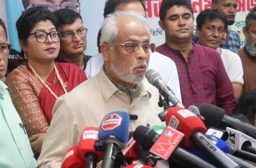 ফেব্রুয়ারিতে সরকারি ও আধা-সরকারি দলের মধ্যেই নির্বাচন হচ্ছে:…