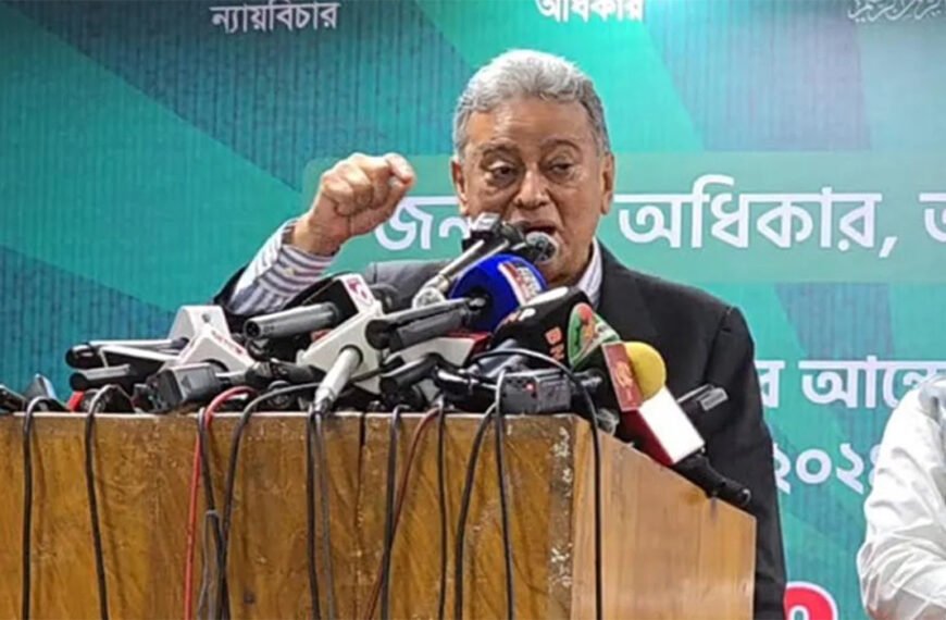 প্রতিহিংসার রাজনীতির পরিবর্তে সহনশীলতার সংস্কৃতি ফেরাতে হবে : খসরু