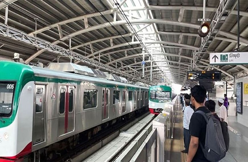 বাড়ছে মেট্রোরেল চলাচলের সময় ও ট্রিপ সংখ্যা