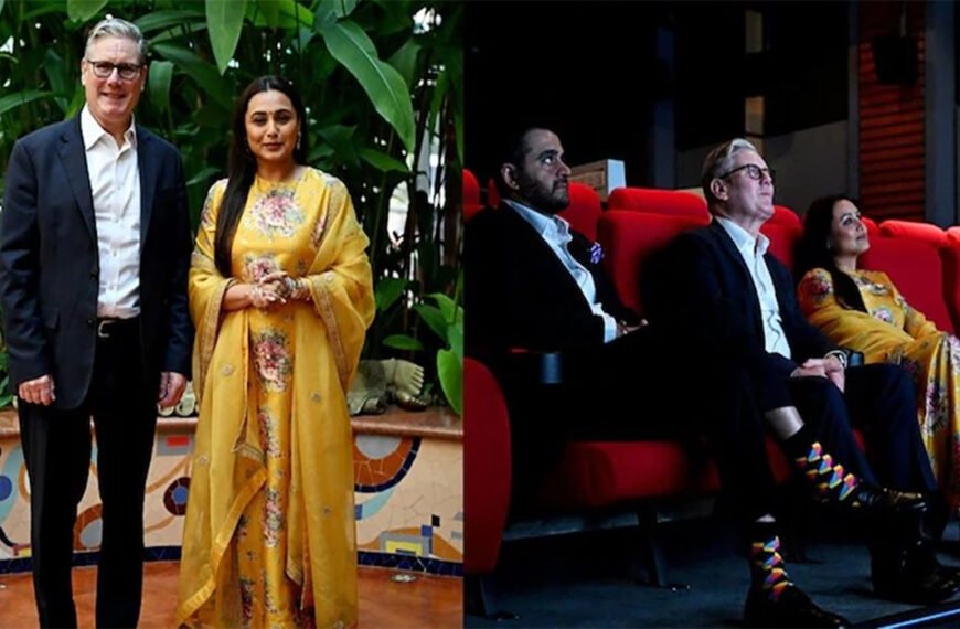 রানি মুখার্জির সঙ্গে সাক্ষাৎ করলেন ব্রিটিশ প্রধানমন্ত্রী!