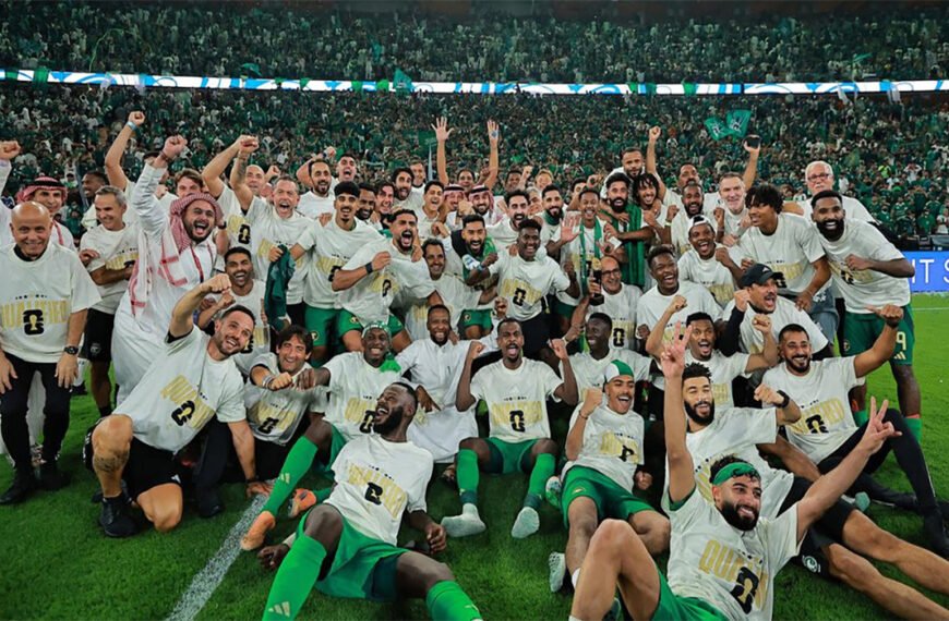 টানা তৃতীয়বার বিশ্বকাপের টিকিট নিশ্চিত করল সৌদি আরব