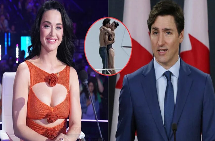 গভীর চুম্বনে মগ্ন জাস্টিন ট্রুডো ও কেটি পেরি, নেট দুনিয়ায় তোলপাড়