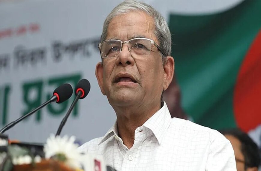 দেশকে এগিয়ে নিয়ে যেতে এখন নির্বাচিত সরকার প্রয়োজন : ফখরুল