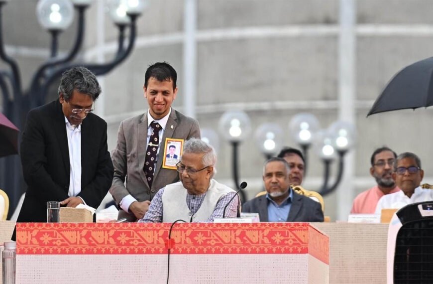 জুলাই সনদ স্বাক্ষরের মাধ্যমে নবযাত্রার সূচনা হলো: প্রধান উপদেষ্টা