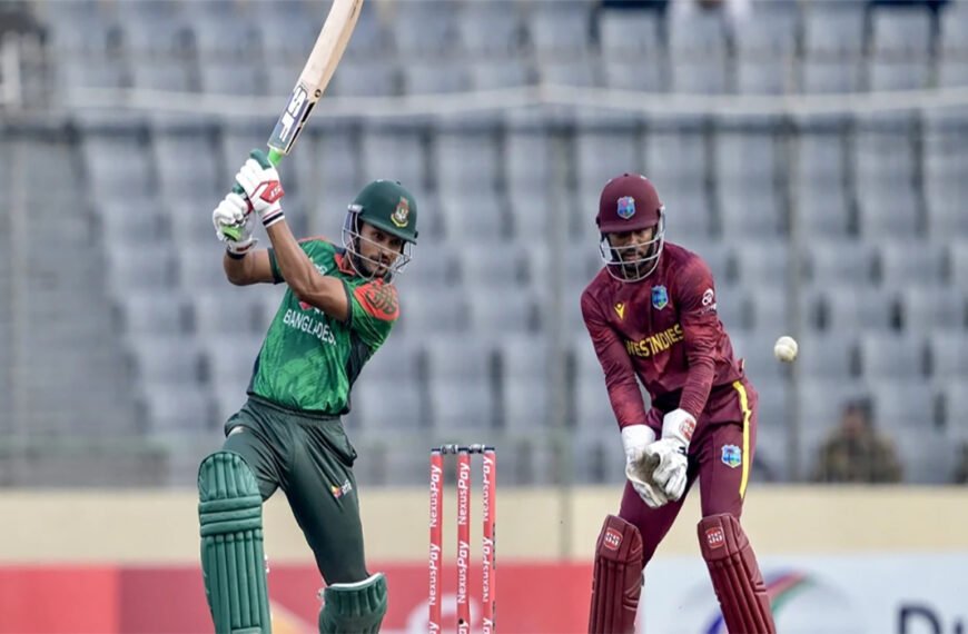 ওয়েস্ট ইন্ডিজকে ২৯৭ রানের টার্গেট দিল বাংলাদেশ