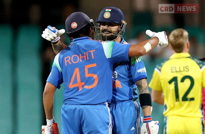 রোহিত-কোহলির জুটিতে অস্ট্রেলিয়ার বিপক্ষে বড় জয় ভারতের