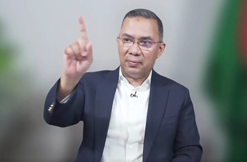 ৩১ দফা নয় জুলাই সনদ অগ্রাধিকার: বিবিসিকে তারেক রহমান