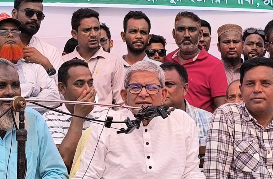 নির্বাচন পিছিয়ে গেলে দেশের সর্বনাশ হবে: মির্জা ফখরুল