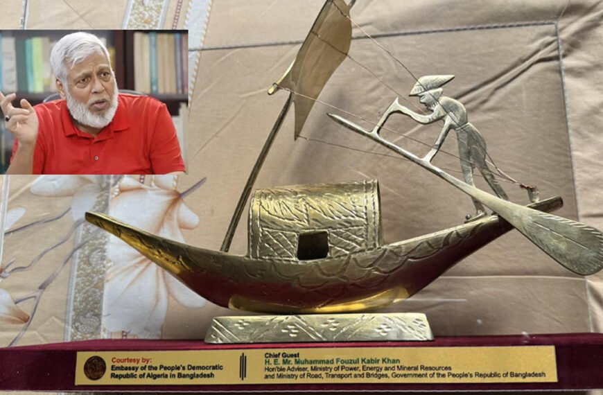উপহার নৌকা নিয়ে চিন্তায় উপদেষ্টা মুহাম্মদ ফাওজুল খান