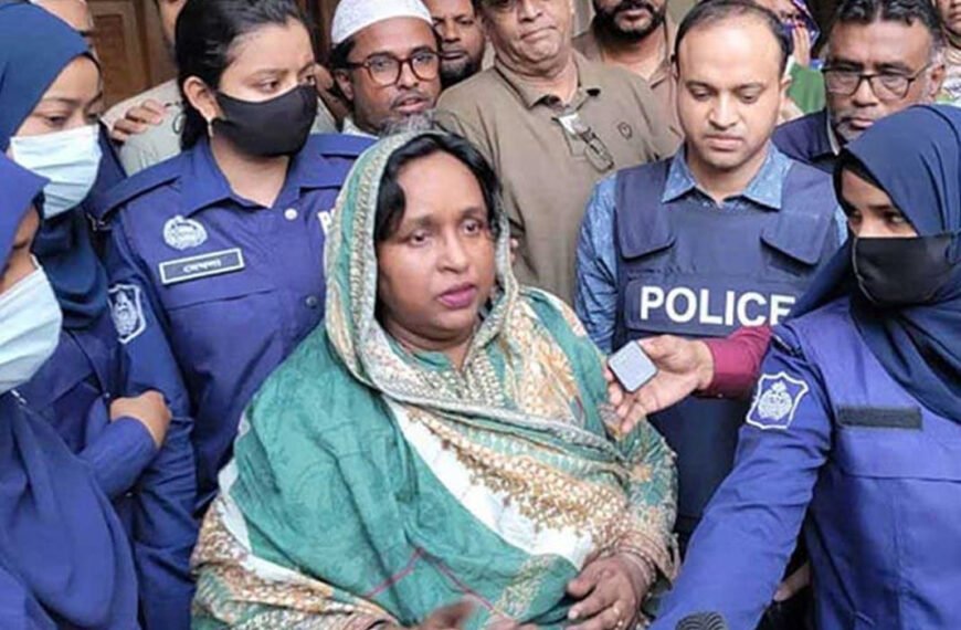 ৫ মামলায় সাবেক মেয়র সেলিনা হায়াৎ আইভীকে জামিন দিয়েছে হাইকোর্ট