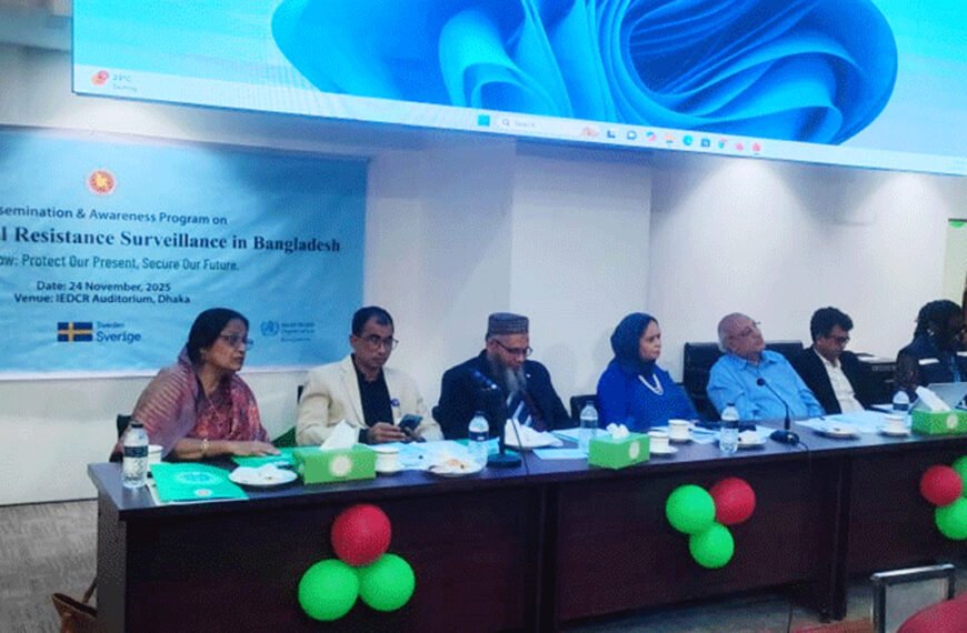 দেশের আইসিইউ রোগীর ৪১% কোনো অ্যান্টিবায়োটিকে সাড়া দিচ্ছে না: আইইডিসিআর