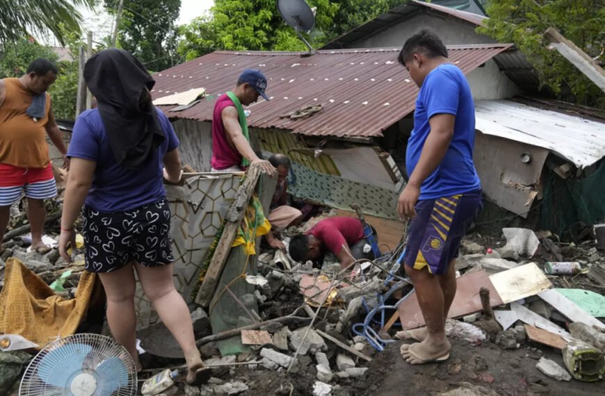 মধ্য ফিলিপাইনে টাইফুন কালমেগির তাণ্ডব: ২৬ জনের মৃত্যু, শহর প্লাবিত