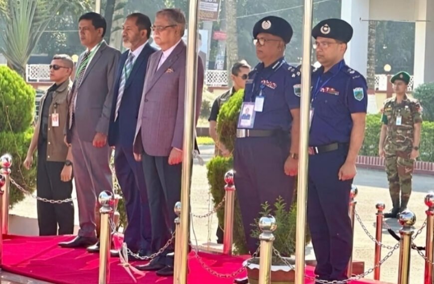 নিজ জেলা পাবনা সফরে রাষ্ট্রপতি