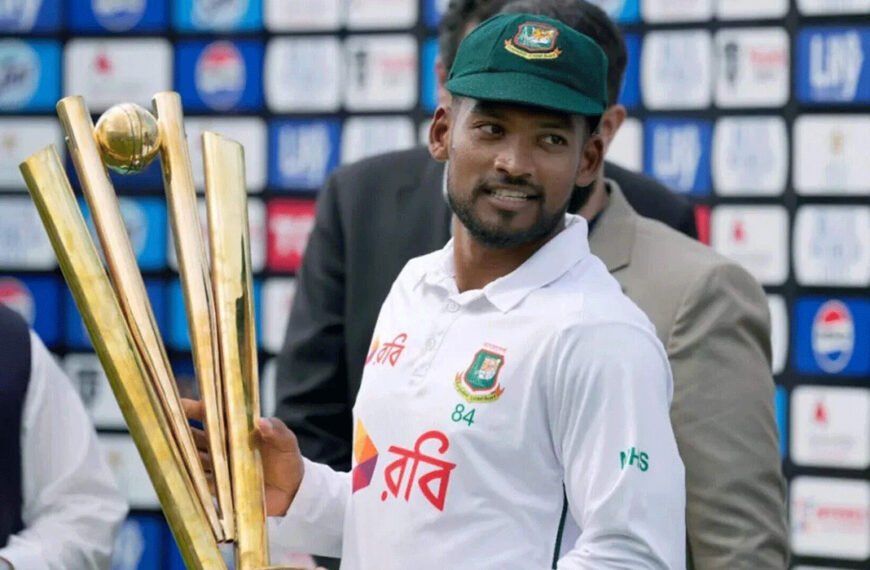 আবারো টেস্ট দলের নেতৃত্বে ফিরছেন শান্ত