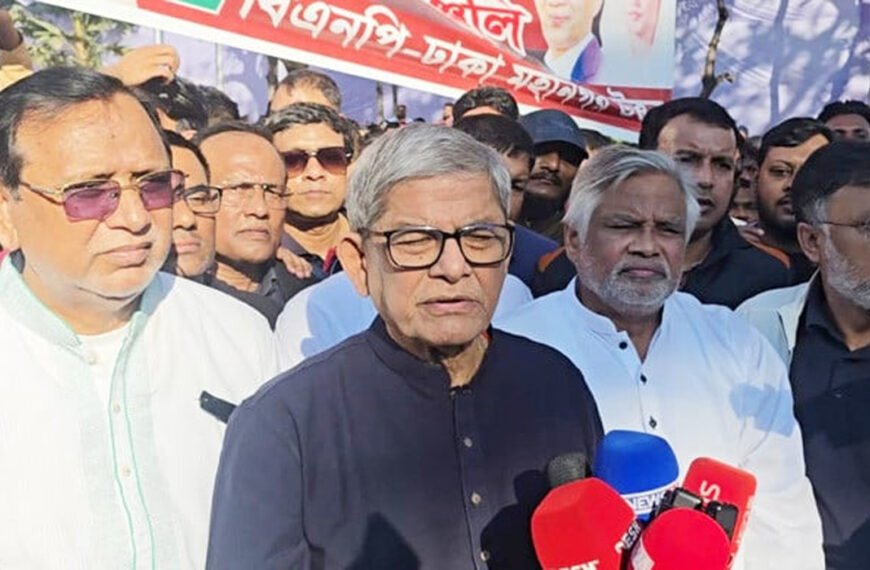 শত্রুরা হত্যাকাণ্ডে মেতে উঠেছে: মির্জা ফখরুল