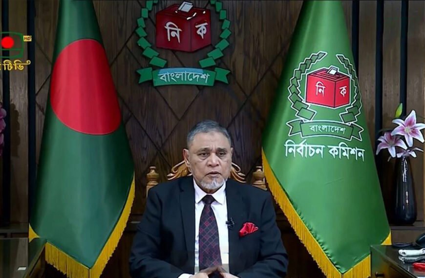 আগামী ১২ ফেব্রুয়ারি দেশে সংসদ নির্বাচন ও গণভোট অনুষ্ঠিত হবে