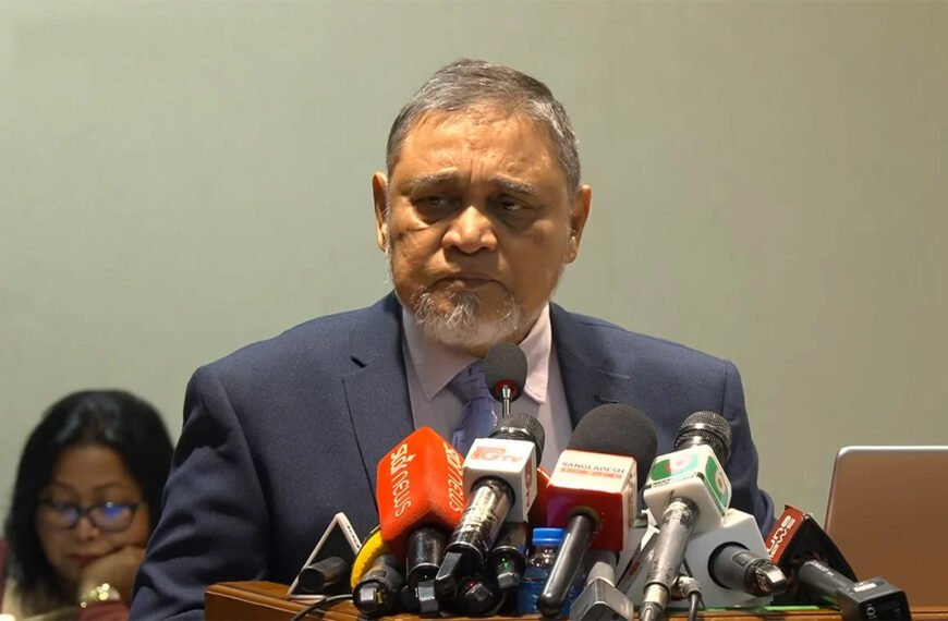 আইনের শাসন নিশ্চিত করে, নির্বাচন ও গণভোট সফল করার আহ্বান সিইসির