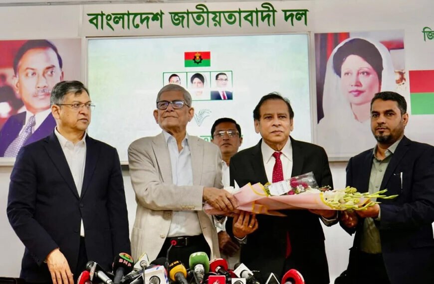 বিএনপিতে যোগ দিলেন রেজা কিবরিয়া