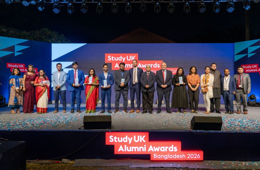 British Council honours alumni at Study UK Alumni Awards 2026 in Bangladesh