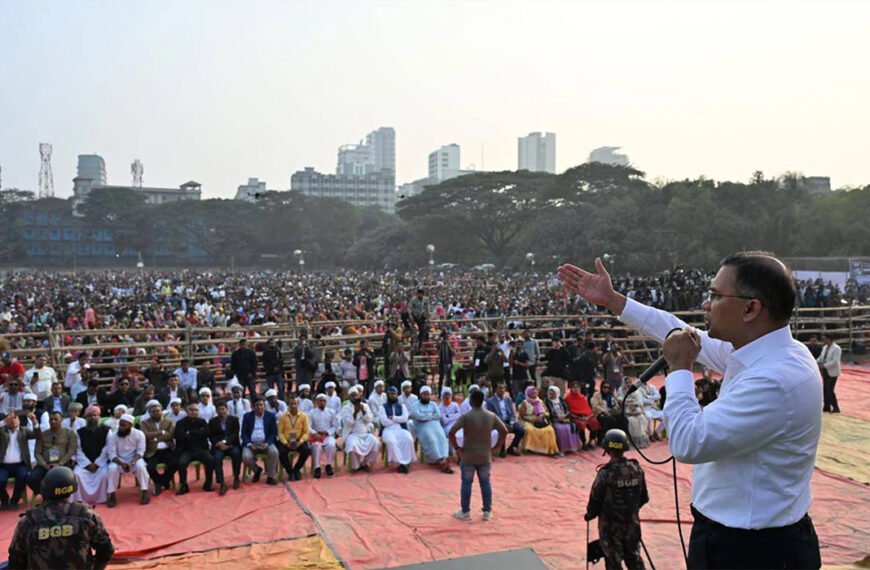 ‘৮ ফেব্রুয়ারি নয়াপল্টনে বিএনপির শেষ নির্বাচনী জনসভা’