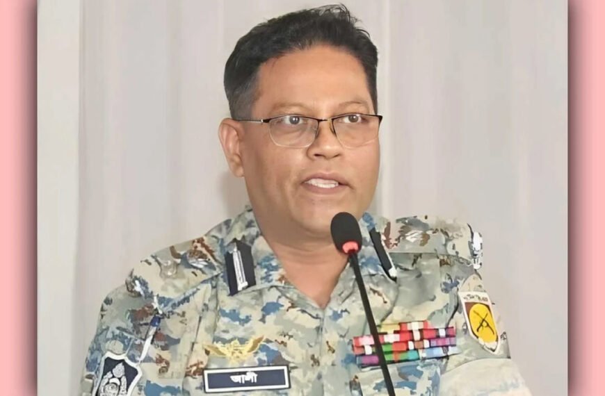 পুলিশের নতুন আইজিপি আলী হোসেন ফকির