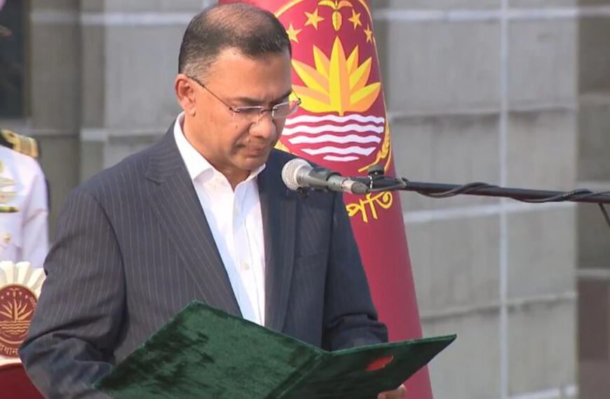 বাংলাদেশের প্রধানমন্ত্রী তারেক রহমান