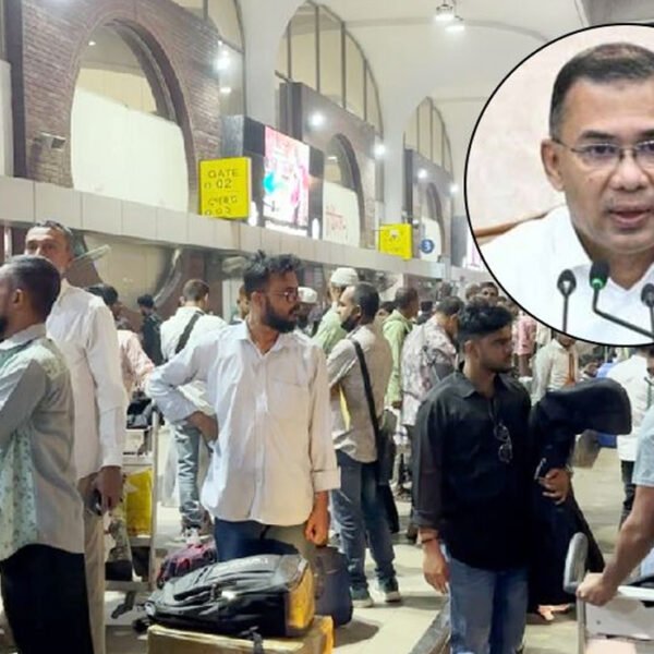 হাজারো যাত্রী বিমানবন্দরে আটকা, খোঁজ নিলেন তারেক রহমান