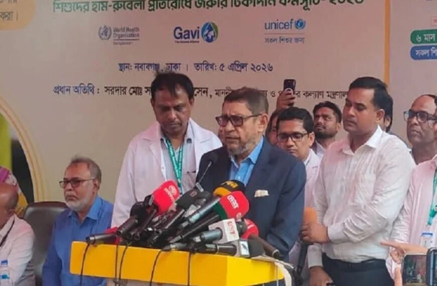 ৩ মে থেকে সারা দেশে মিলবে হামের টিকা:&hellip;