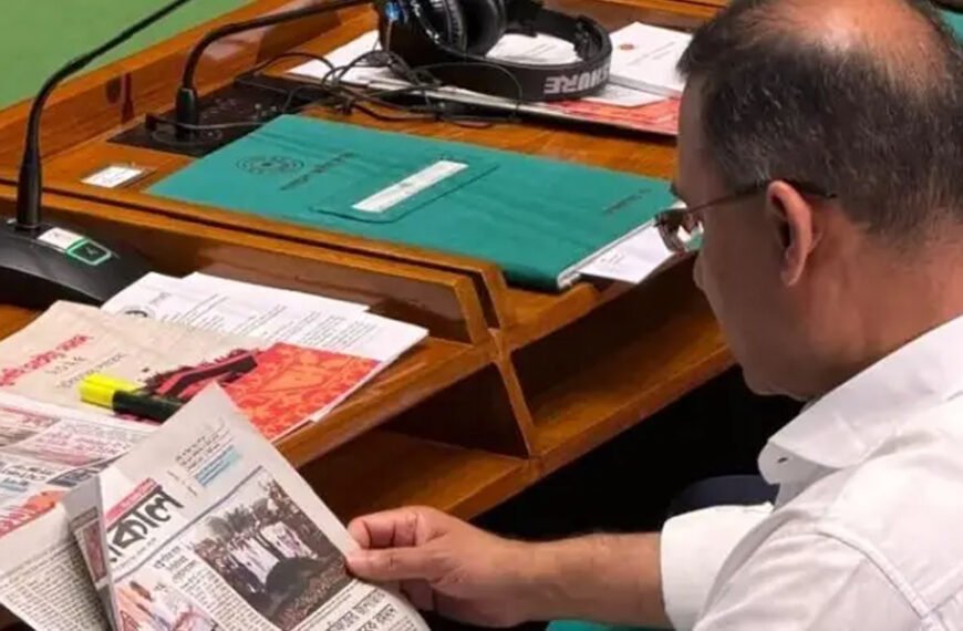 সংসদ অধিবেশন চলাকালেও রাষ্ট্রীয় দায়িত্বের প্রতি অনন্য দৃষ্টান্ত স্থাপন করলেন প্রধানমন্ত্রী