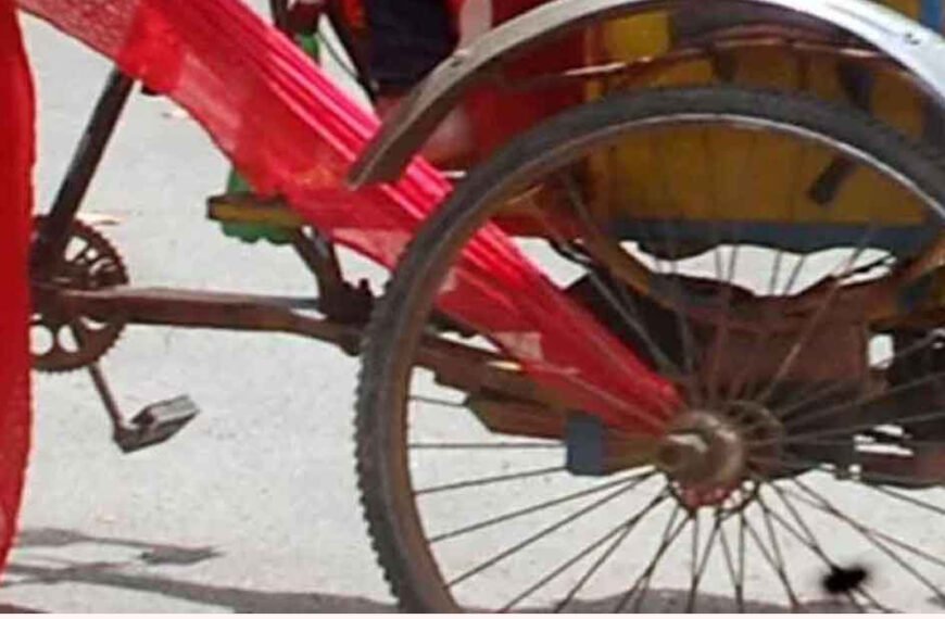 ব্যাটারিচালিত রিকশার চাকায় ওড়না পেঁচিয়ে প্রাণ গেল তরুণীর