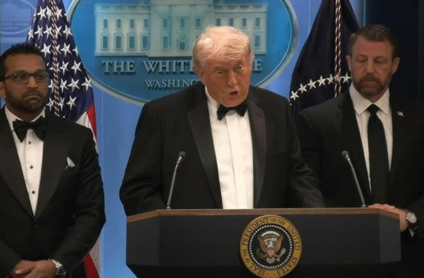 ওয়াশিংটনে গুলির ঘটনায় সন্দেহভাজন ব্যক্তিই ‘সম্ভাব্য আততায়ী’: ট্রাম্প