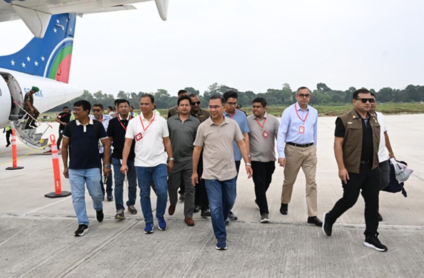 যশোরে এসে পৌঁছেছেন প্রধানমন্ত্রী 