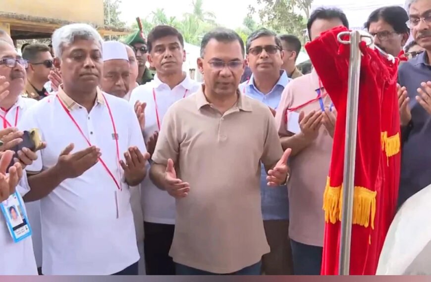 শার্শায় খাল পুনঃখনন কর্মসূচির উদ্বোধন করলেন প্রধানমন্ত্রী