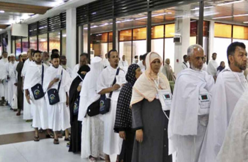 সৌদি আরবে পৌঁছেছেন প্রায় ৩৫ হাজার বাংলাদেশি হজযাত্রী