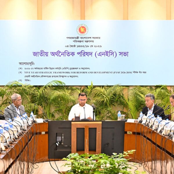 এনইসি সভায় সভাপতিত্ব করছেন প্রধানমন্ত্রী