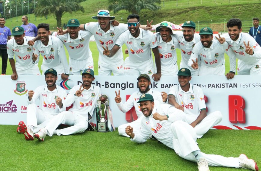 দ্বিতীয় টেস্টে পাকিস্তানকে ৭৮ রানে হারিয়ে সিরিজ জিতল বাংলাদেশ
