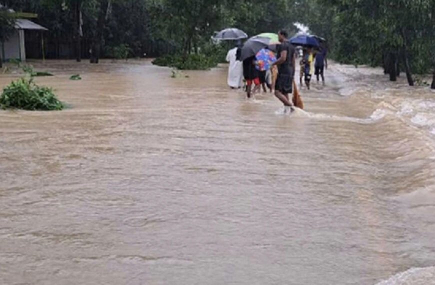 ৯ নদীর পানি বিপৎসীমার ওপরে, বন্যা পরিস্থিতির অবনতি