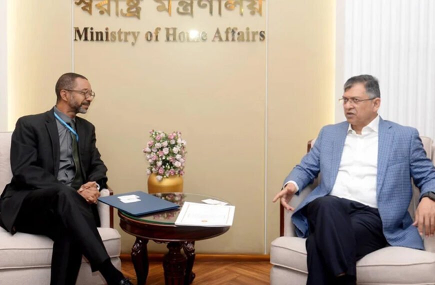 দেশের সার্বিক সংস্কার প্রক্রিয়ায় সহযোগিতা করতে চায় ইউএনডিপি: স্বরাষ্ট্রমন্ত্রী