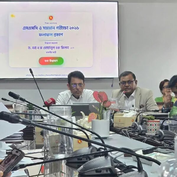 এসএসসি ও সমমানের পরীক্ষার ফল প্রকাশ : পাসের হার ৬২.২৫ শতাংশ