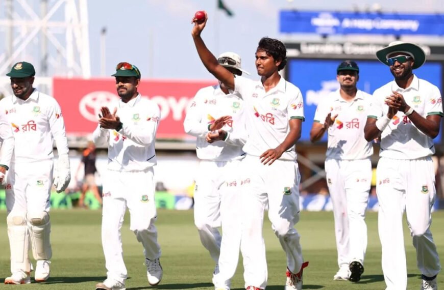 টেস্টে দ্বিতীয়বার যে রেকর্ড গড়ল টাইগার পেসাররা