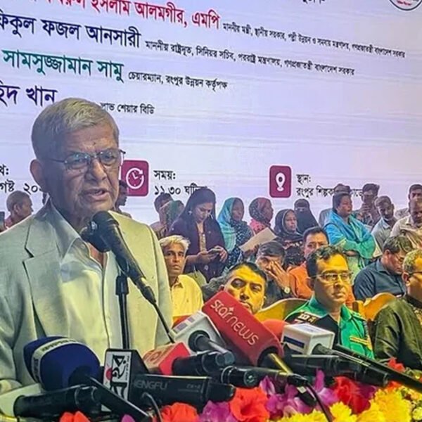বিরোধীদল হাসিনার ভাষায় কথা বলা শুরু করেছে : মির্জা ফখরুল