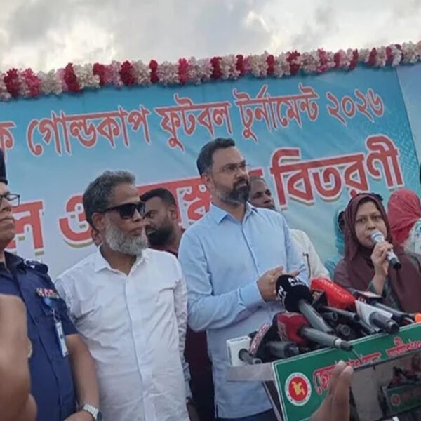 সামাজিক মূল্যবোধ ও শৃঙ্খলা ফিরিয়ে আনতে খেলাধুলার বিকল্প নাই: ক্রীড়া প্রতিমন্ত্রী