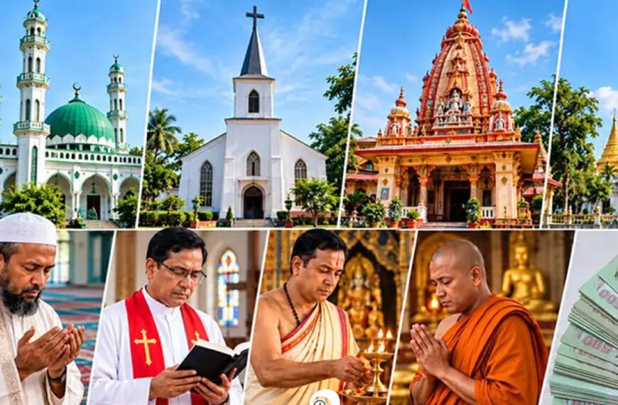 ধর্মীয় উপাসনালয়ের কর্মীদের সম্মানী ভাতা দিচ্ছে সরকার