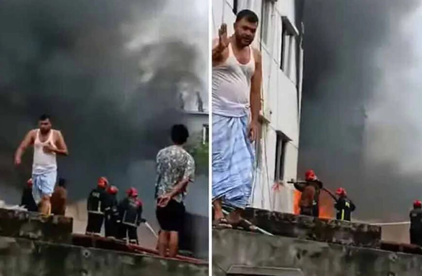 বাড্ডায় ফার্নিচারের গোডাউনের আগুন নিয়ন্ত্রণে